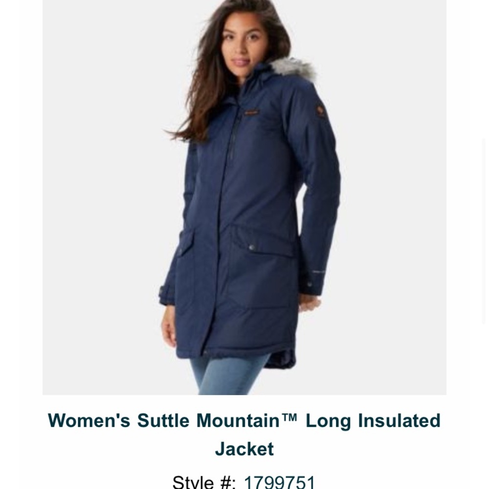 Columbia Women's Insulated Ski Jacket - Navy(Dark Nocturnal)